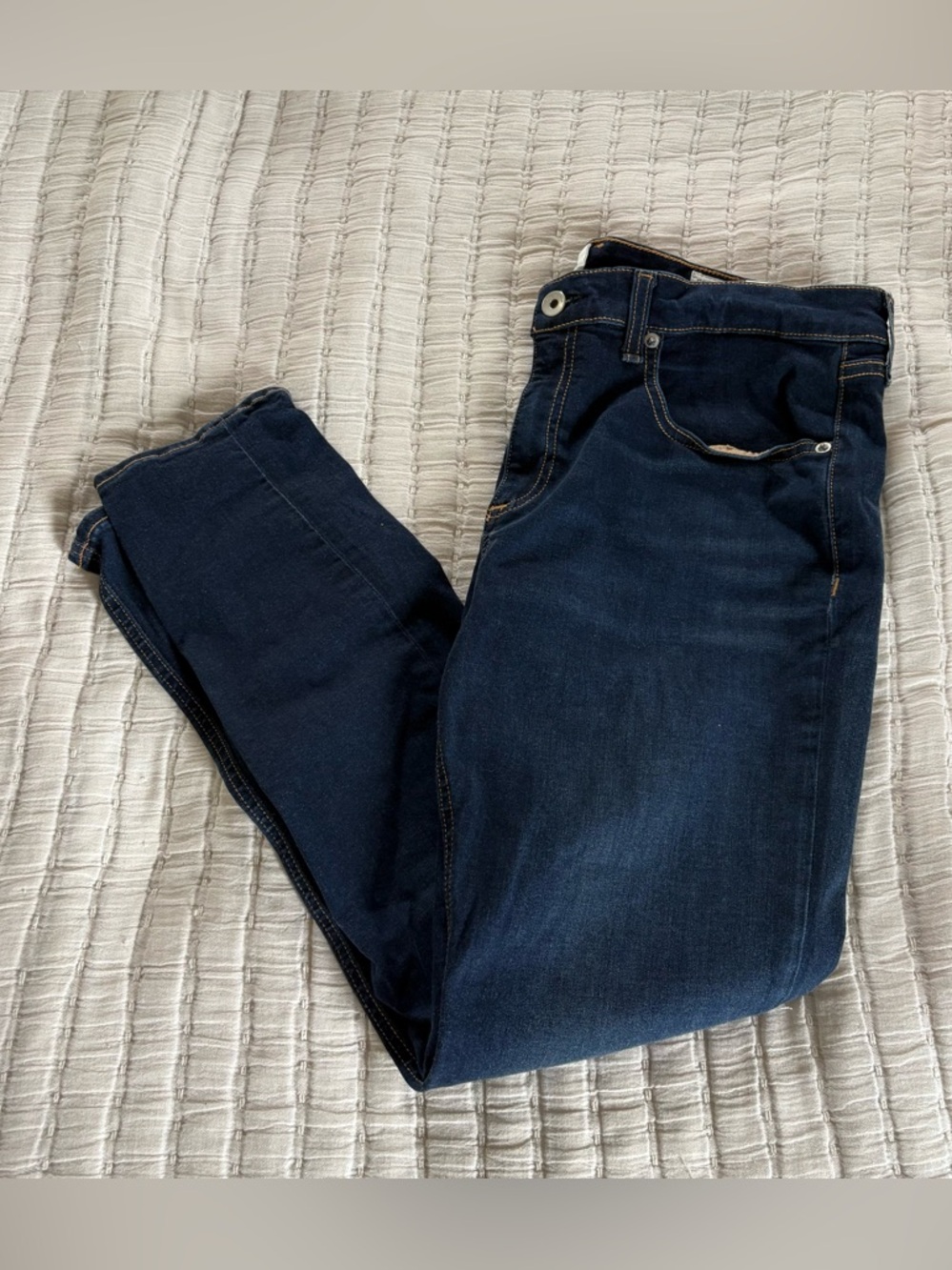Rag & Bone Cate Mid Rise Ankle Skinny Jeans Dark Blue Denim Women’s 32